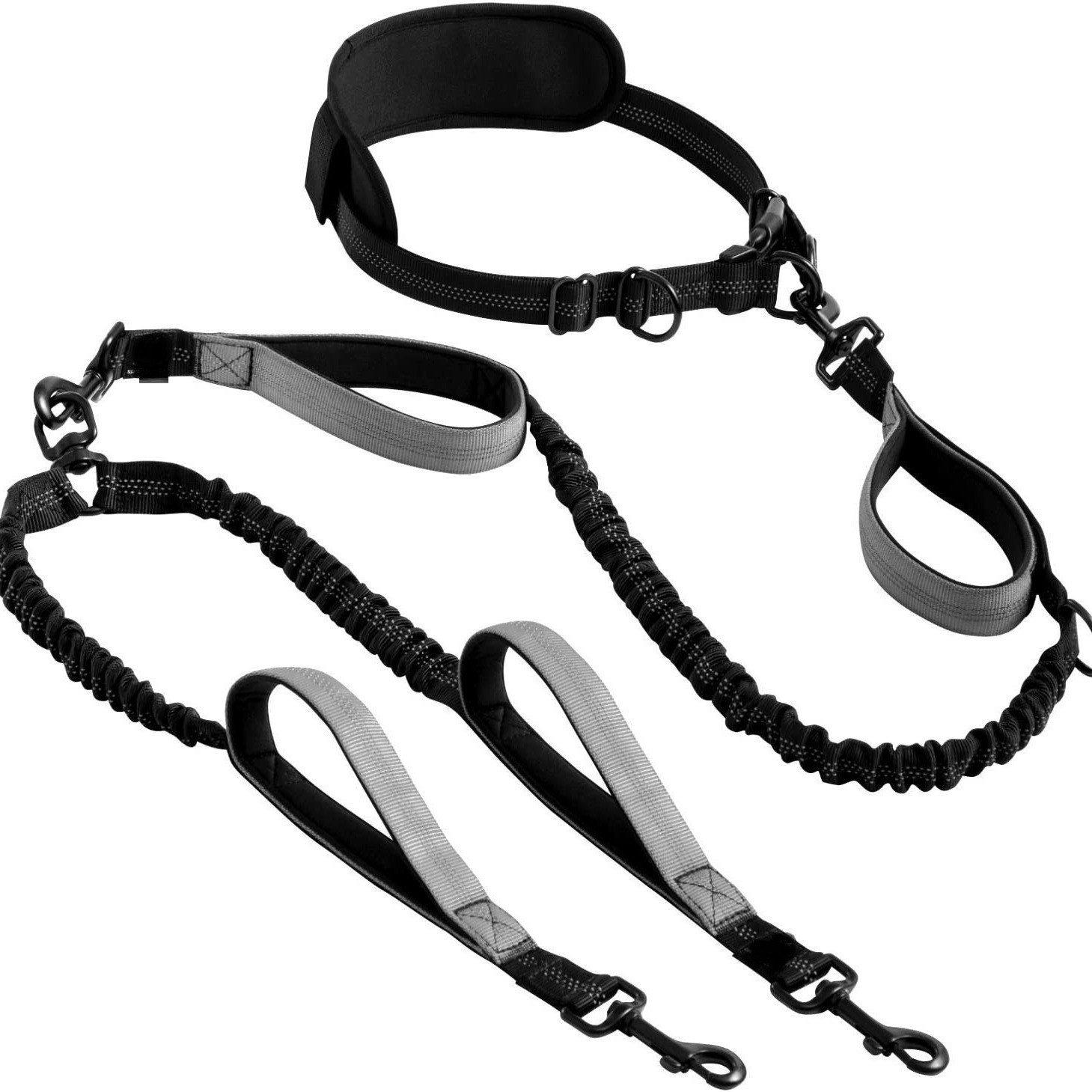 젬버트 튼튼한 줄꼬임 방지 강아지 두마리 산책 핸즈프리 리드줄 19,800원