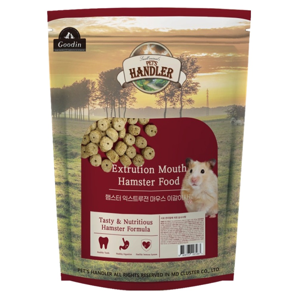 펫츠핸들러 햄스터 익스트루젼 마우스 이갈이 사료 300g, 1개, 현재가 2,100원