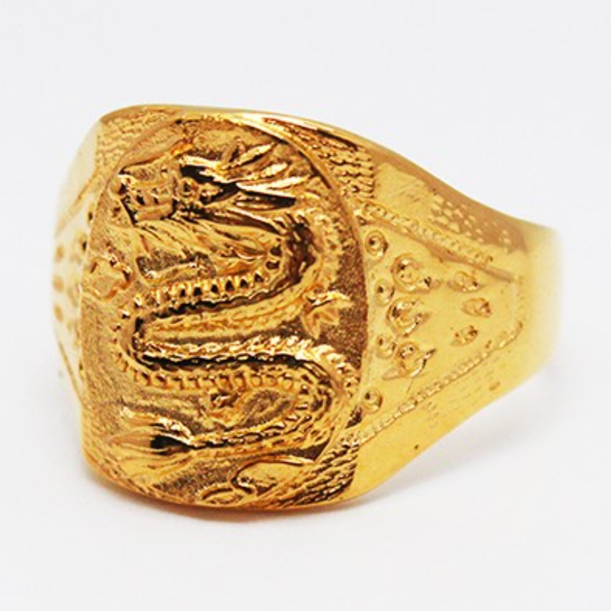 주얼리고든 실버925 24K 금도금 용반지 안막음 묵직한 남자 은반지 157,800원