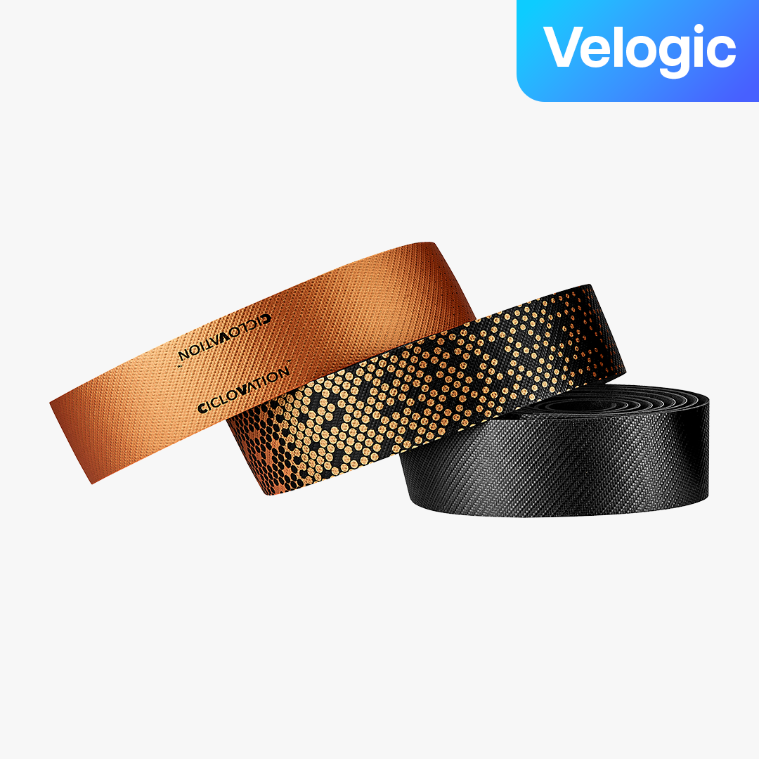 시클로베이션 어드밴스드 시텍스 샤이닝 메탈릭 자전거 핸들바 테이프, 1개, 블랙+썬버스트 오렌지 50,000원