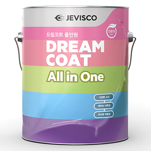 제비스코 드림코트 올인원 무광 페인트 50,500원