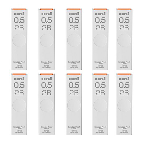 유니볼 미쯔비시 샤프심 2B UL-S-0.5 15,500원