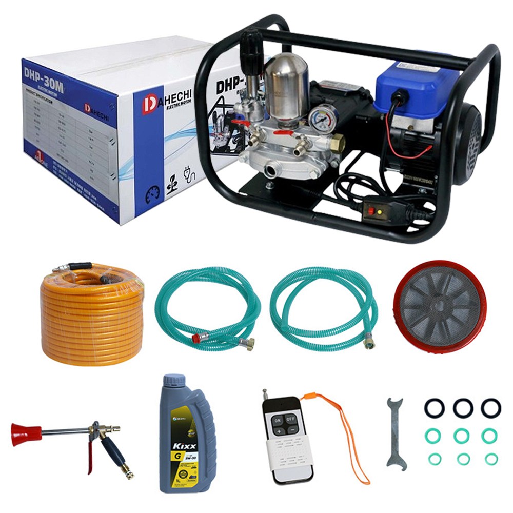 DHP-30M 다히치 모터 직결식 동력분무기 무선 리모컨 농약 호스30M 증정 초경량 초강력 220V 누전차단, 1개 345,000원