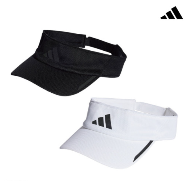 아디다스 런 에어로레디 바이저 썬캡 HR7052 화이트 HT4814 블랙 남성 여성 남녀 공용 골프 운동 러닝 헬스 선캡 스포츠 모자 22,900원