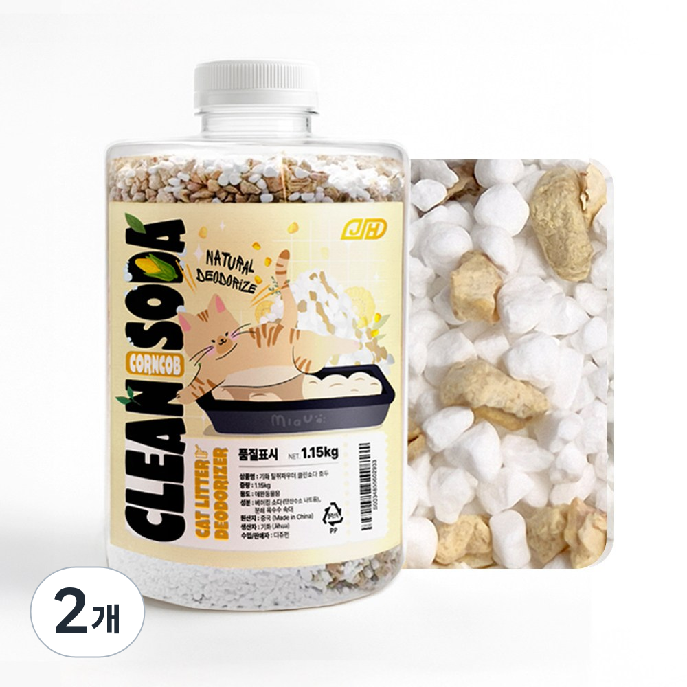 기화 고양이 모래 탈취제 클린소다 옥수수속대 15,980원
