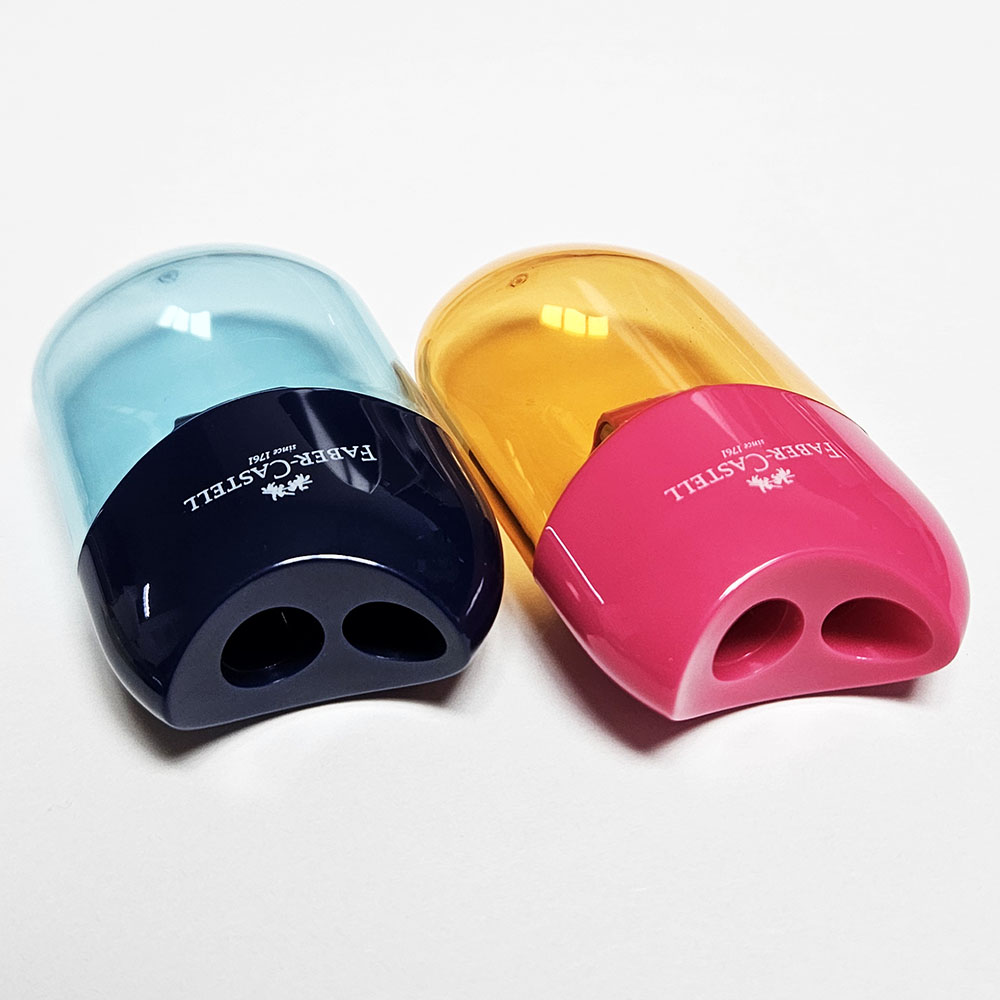 파버카스텔 애플연필깎이/ 수채 유성색연필 미술 화방 사무용 어린이 문구 학용품 선물, 1개, 다크블루 2,500원