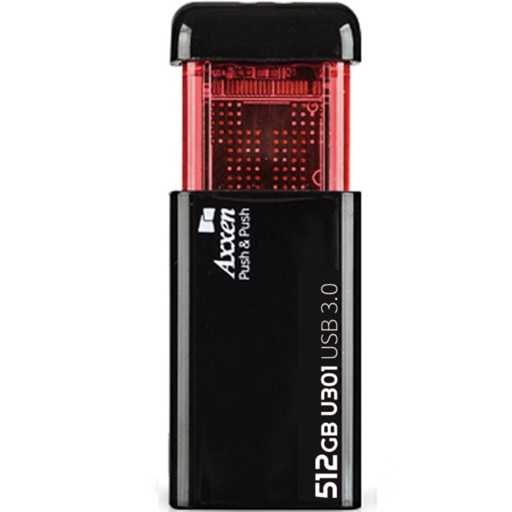 액센 클릭형 초고속 USB 메모리 U301 Push USB3.0, 512GB, 1개 130,050원