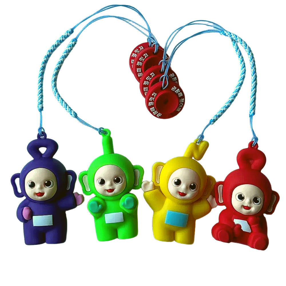 젤리라인 텔레토비 골프티걸이 세트, 1세트, 혼합색상 20,000원