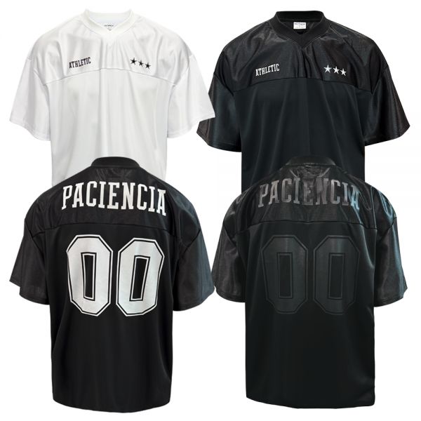 파시엔시아 베이직 풋볼 저지 럭비 헬스반팔 미식축구 빅사이즈 오버핏 박스티 반팔티 61,600원