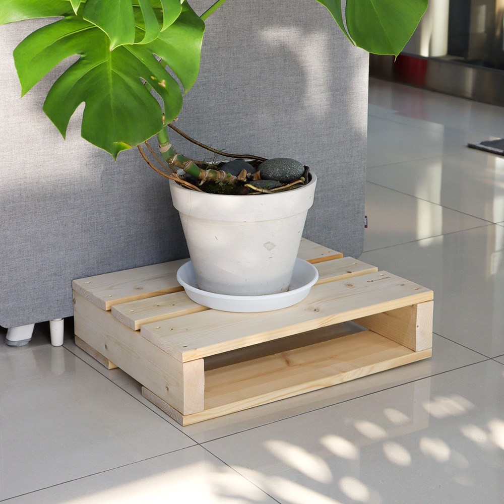 화분받침 다용도 원목받침대, 단품, 1개 19,900원