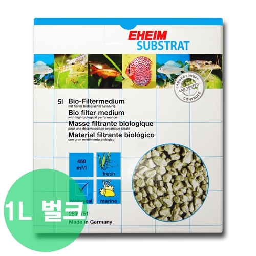 에하임 섭스트라트 1L 벌크 여과재 모델명 2509751 정품 봉지 발송 17,970원