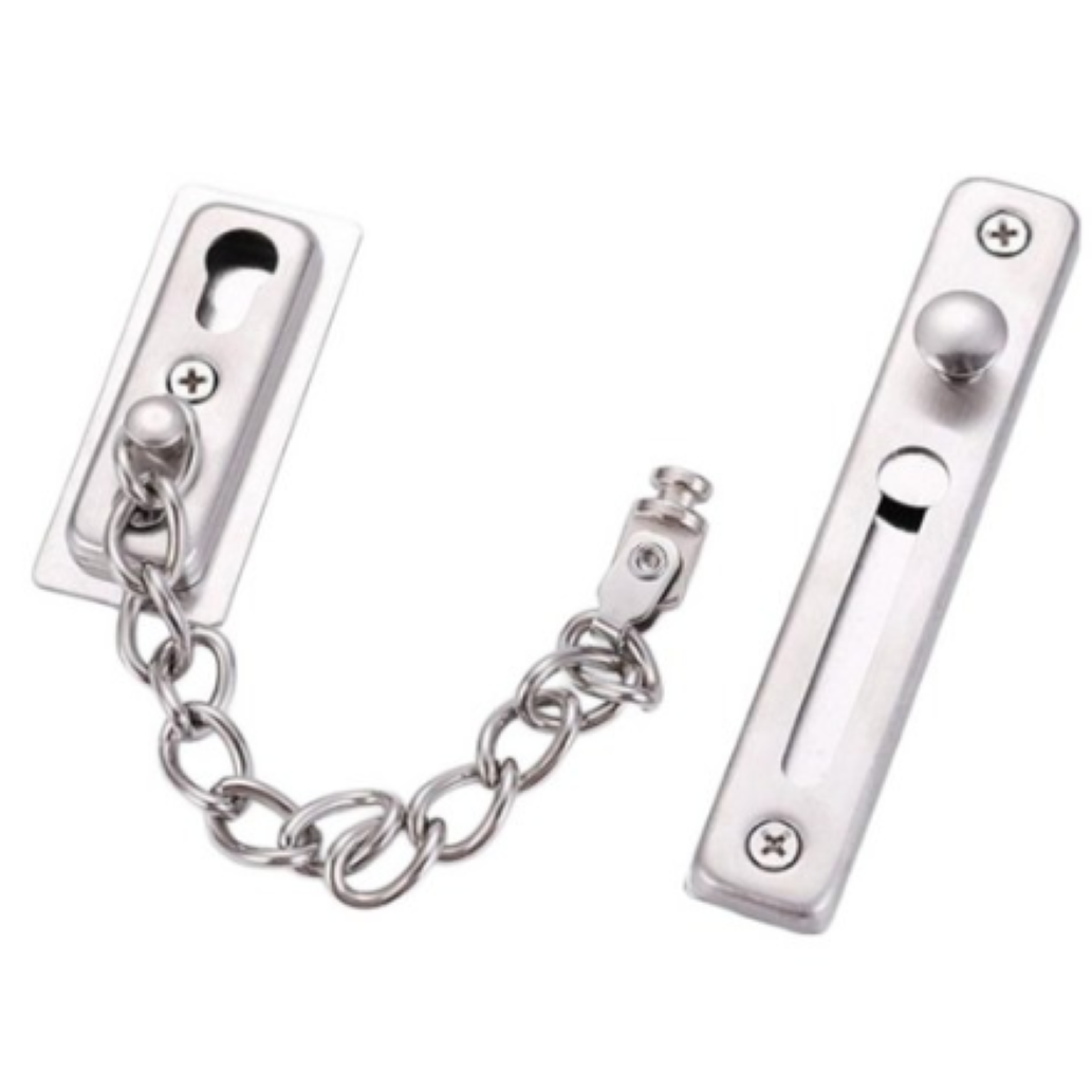 일상채움 라운드 사각 현관 문 안전 고리 이중 잠금 장치 도어 체인 1p 8,390원