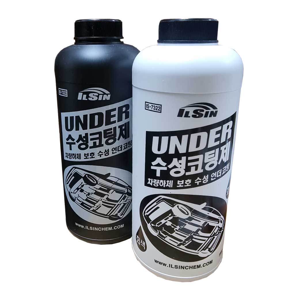 일신 에어건타입 수성 언더코팅 1000ml 검정 회색, 1개, 1L 7,000원