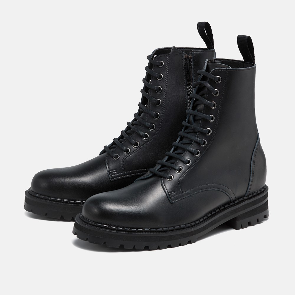 커스텀에이드 5cm 소가죽 코만도 지퍼 워커 루카스(CR0049) 99,000원