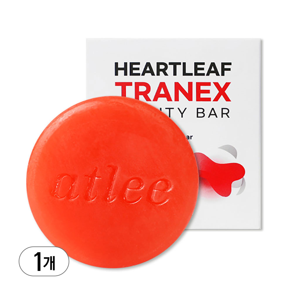 [애트리] 어성초 트라넥 뷰티바 클렌징 미백 비누 (여드름, 색소침착, 기미케어), 120g, 1개입 9,800원