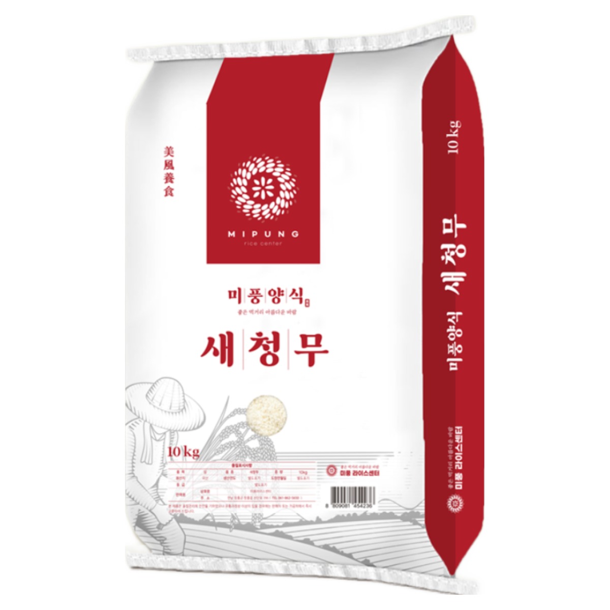 (25년 햇수확) 전남농산 GAP인증 세스코관리 2025년산 새청무 백미 햅쌀 54,390원