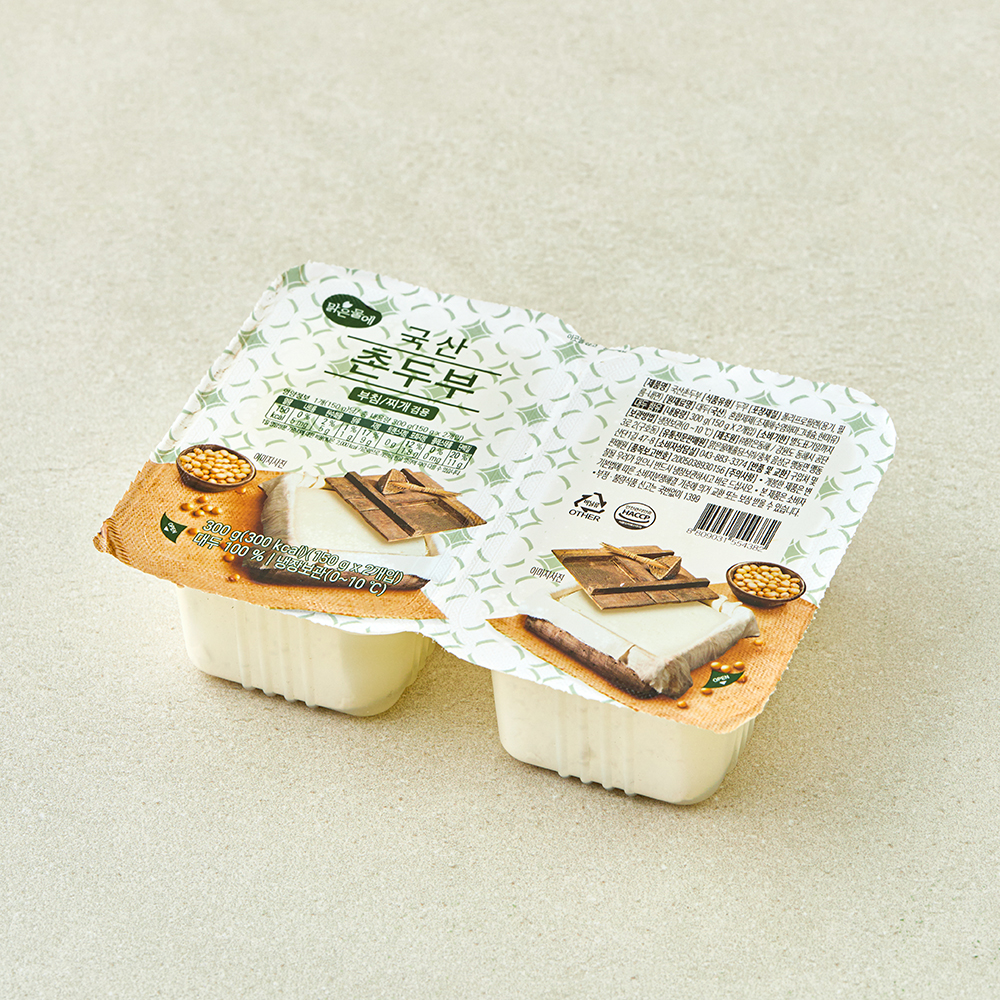 맑은물에 국산 촌두부 2,400원