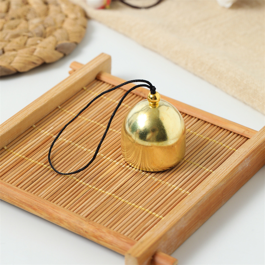 앞날창창 현관 풍경종 미니 도어벨 인테리어 종, 블랙 합금 5,000원