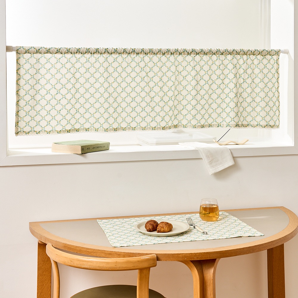 모던하우스 L 크로스 플라워 커튼 10,960원