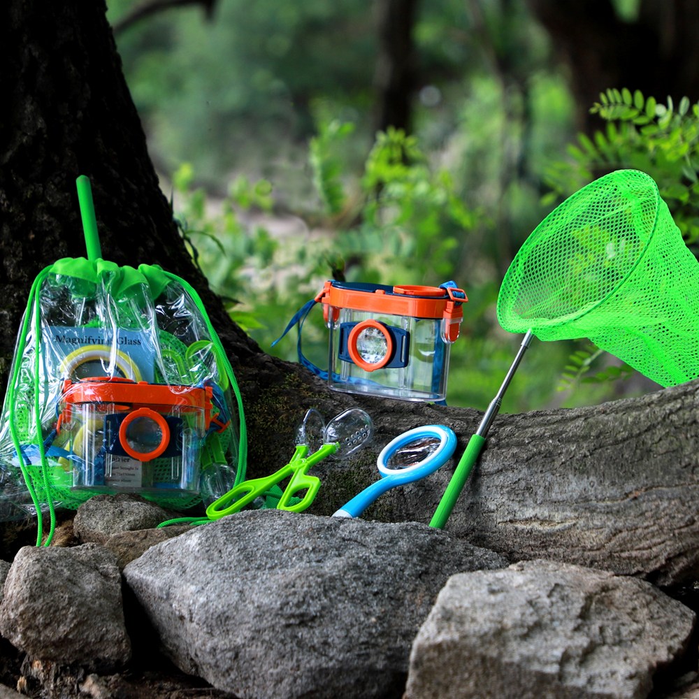 new백팩형 자연관찰 체험키트5종 곤충채집세트 유아숲체험 숲도구, 1세트 21,500원