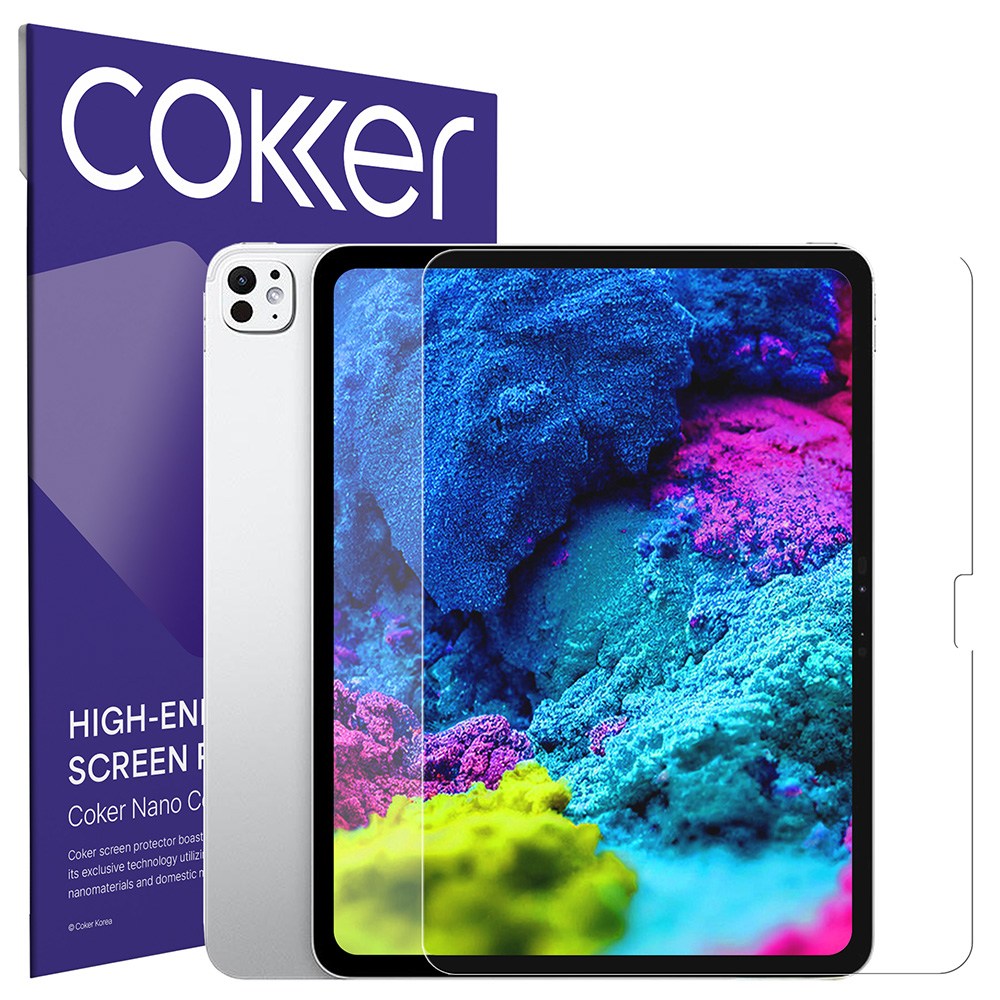 코커 스크래치강화 AR 아이패드 저반사 블루라이트차단 액정보호필름, 1개, 트루컬러 19,890원