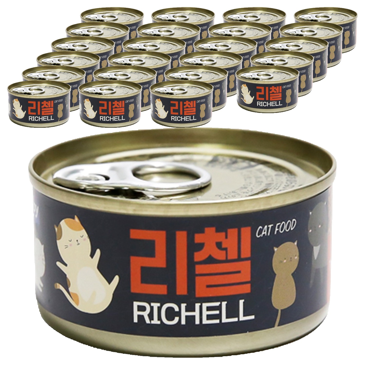 테비토퍼 고양이 리첼 캔 12,940원