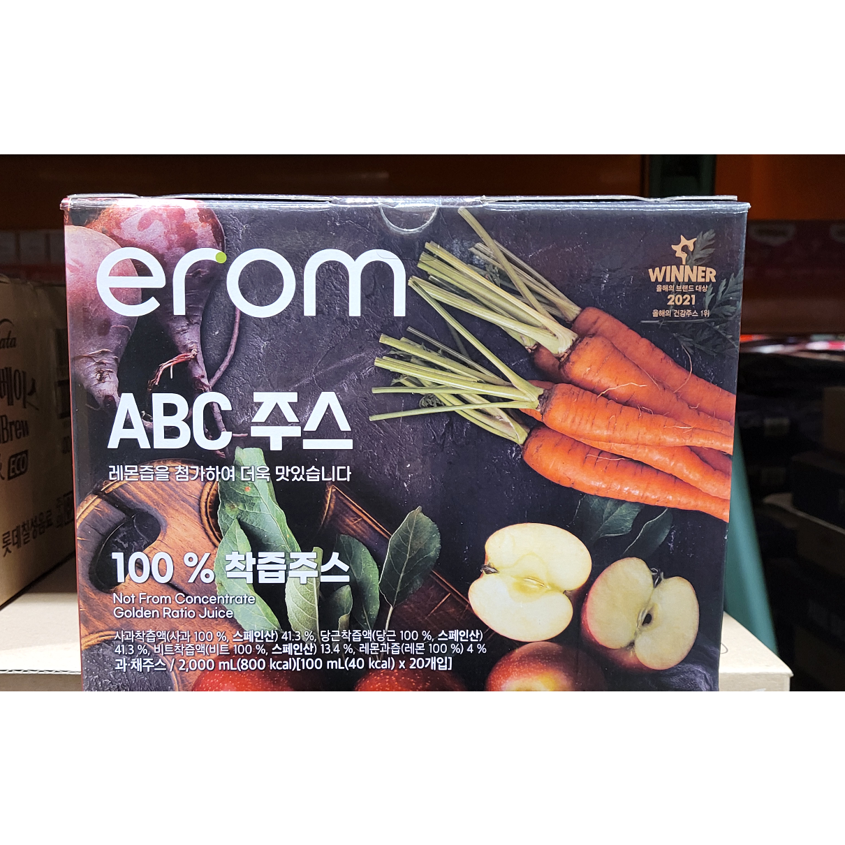 이롬 유기농 ABC주스 22,430원