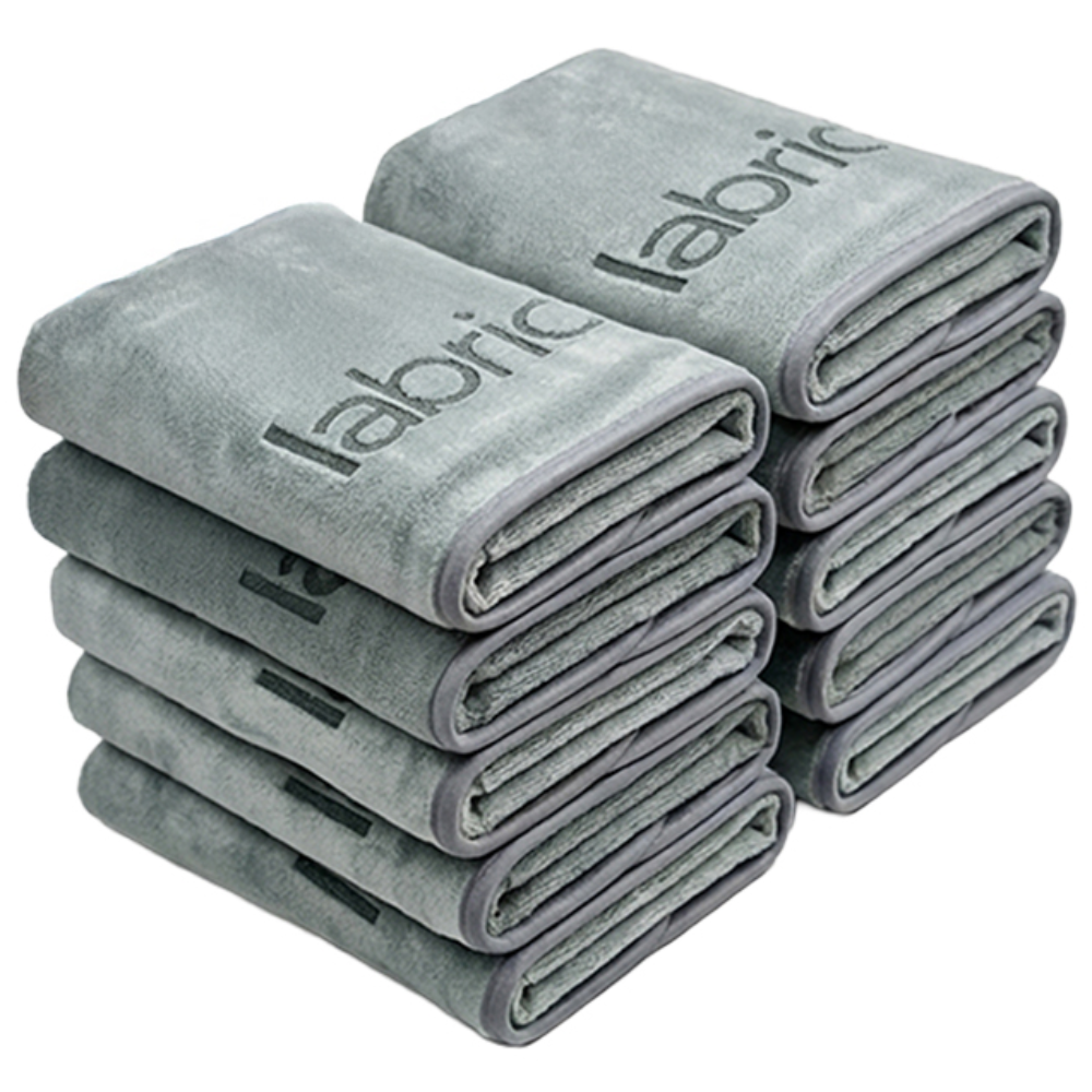 라브릭 먼지없는 프리미엄 호텔 수건 고급 타월, 10개, 라이트 그레이, 현재가 74,500원