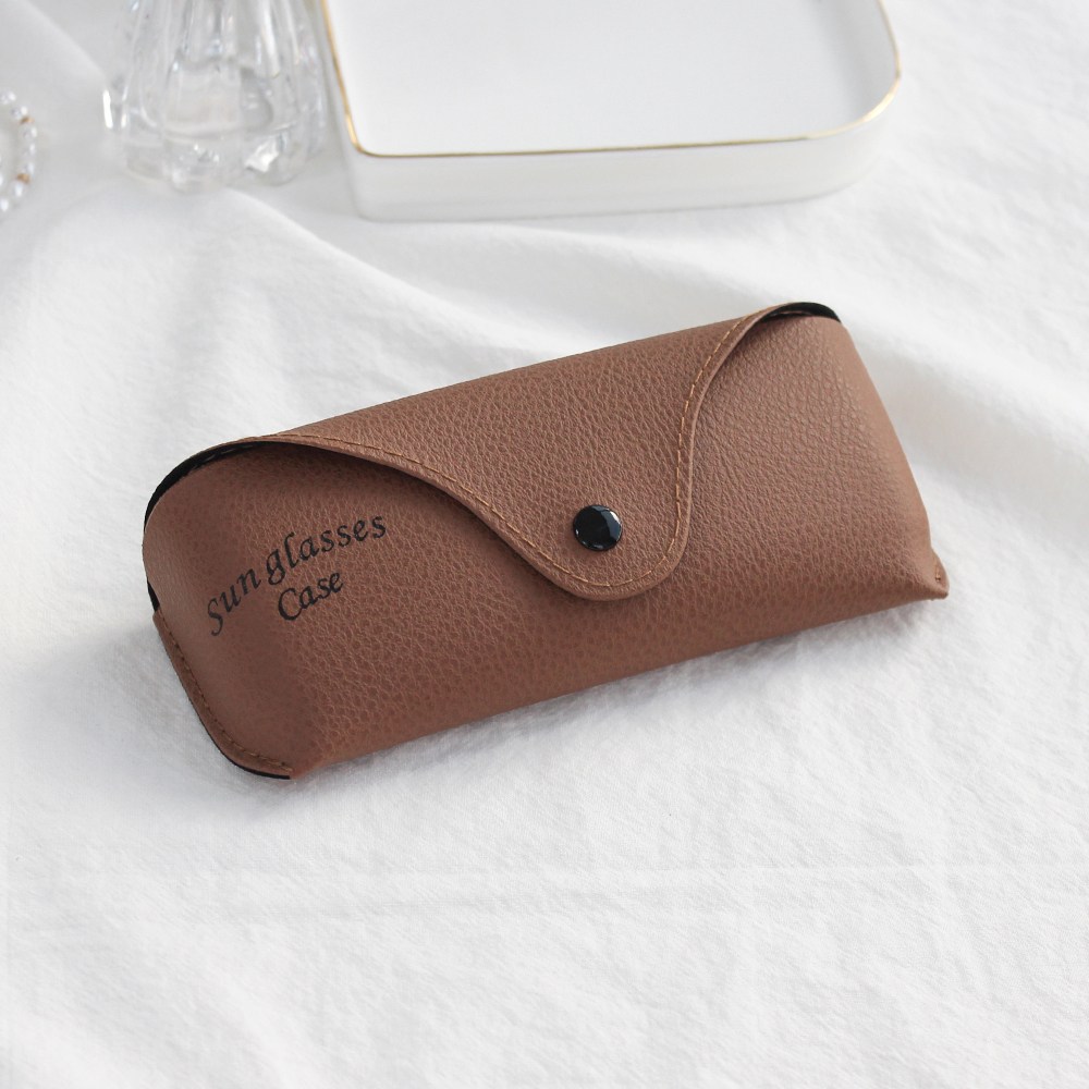 휴대용 선글라스케이스 안경케이스 눌림방지 튼튼 가죽 안경집 (안경닦이 1장) 5,990원