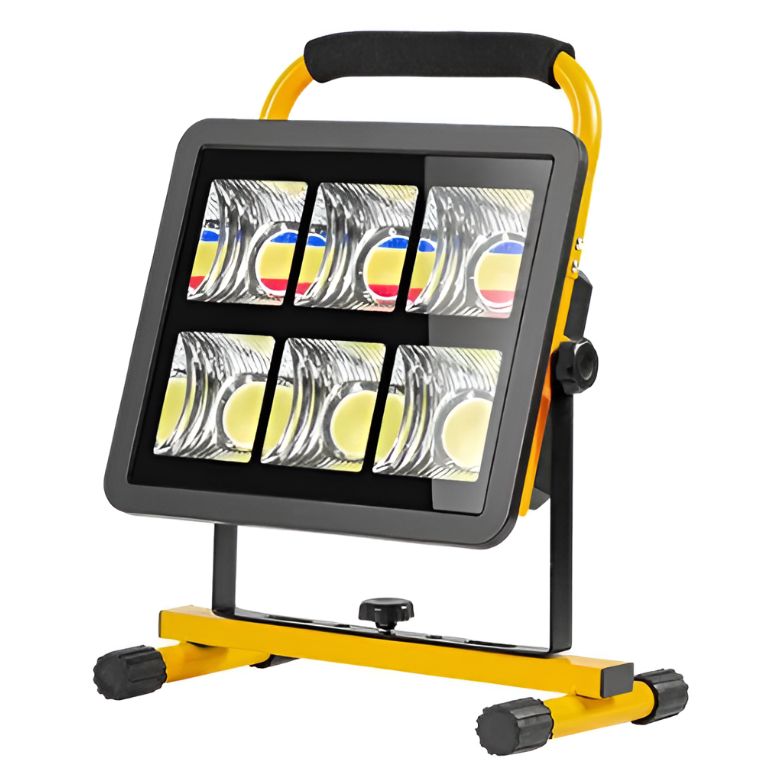 멀티멀타 LED 서치 투광기 전문가용 랜턴 충전식 W8655C, 1개, 블랙 69,000원