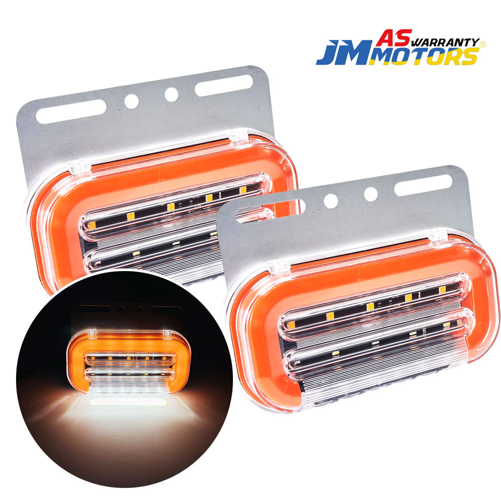 12V 24V 겸용 3WAY LED 무빙시그널 차폭등 노랑색 언더등 깜빡이 미등 화물차 12,800원