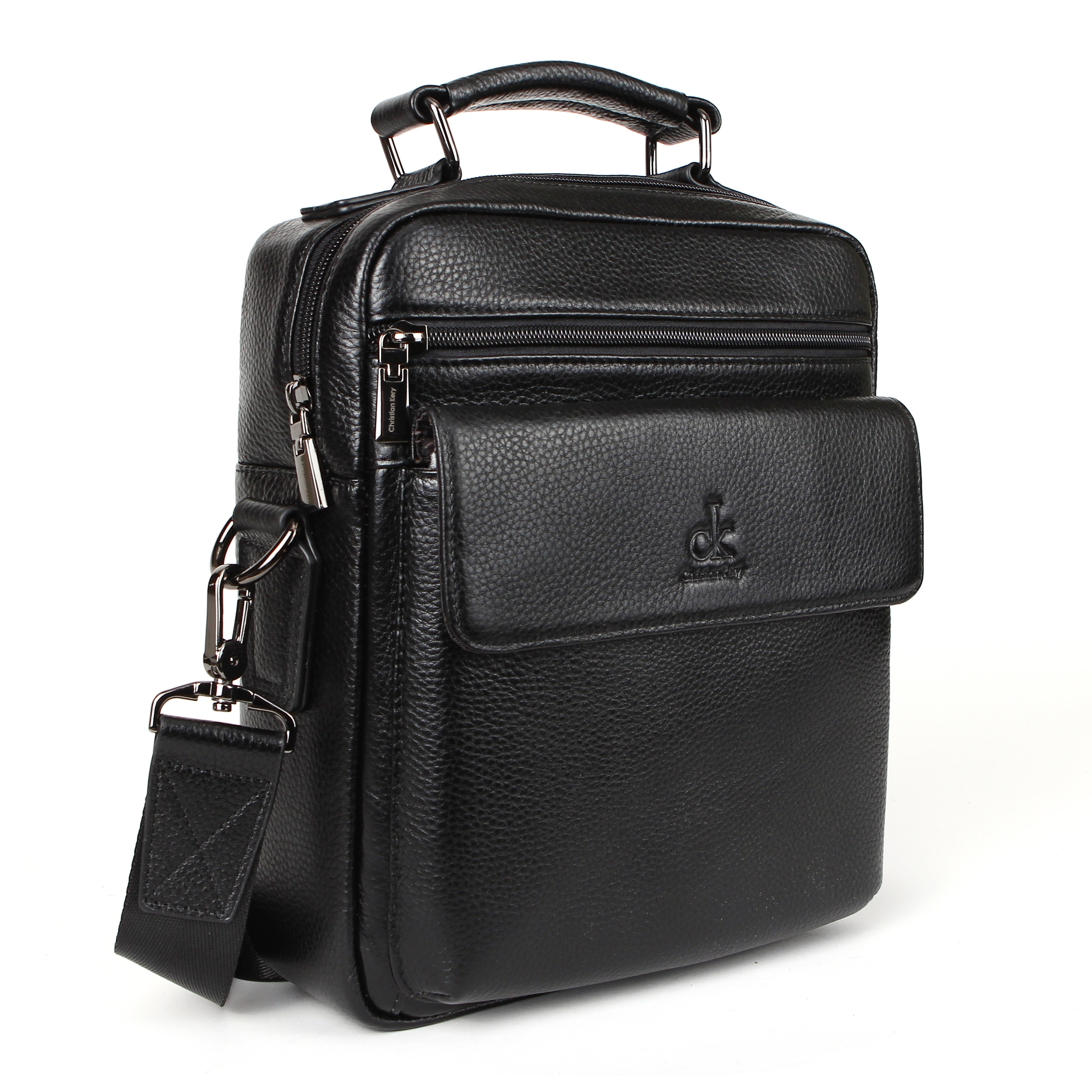 크리스찬케리 고급 가죽가방 CK-6160 남성 크로스백 소가죽 숄더백 가방 76,000원