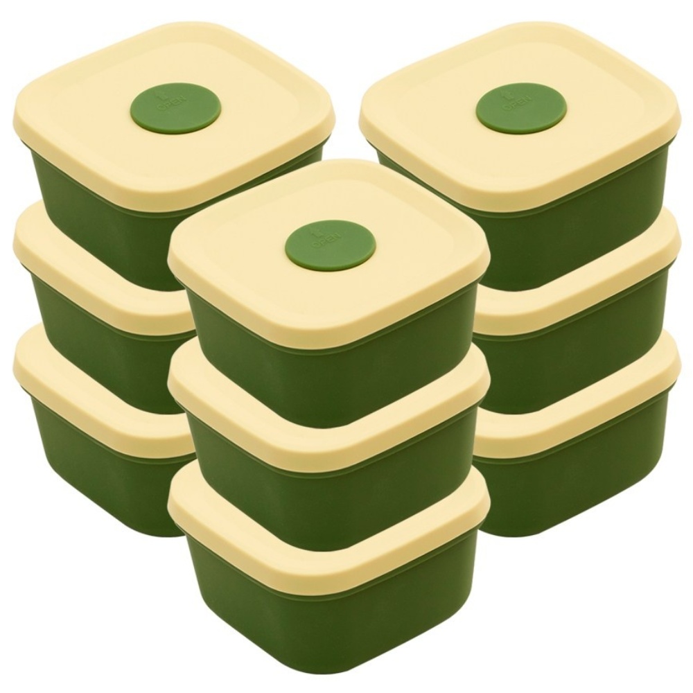 국산 실리콘밥팩 냉동밥보관용기 전자레인지 밀폐 소분용기 300ml 9팩 49,210원