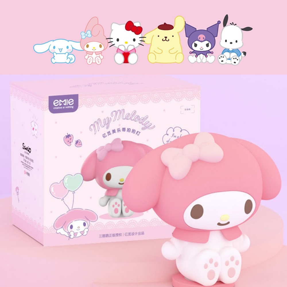 캐릭터 마이멜로디 빅 무드등 말랑말랑 실리콘 조명 침실등 인테리어 수면등 방 유아 어린이, 멜로디 25,200원