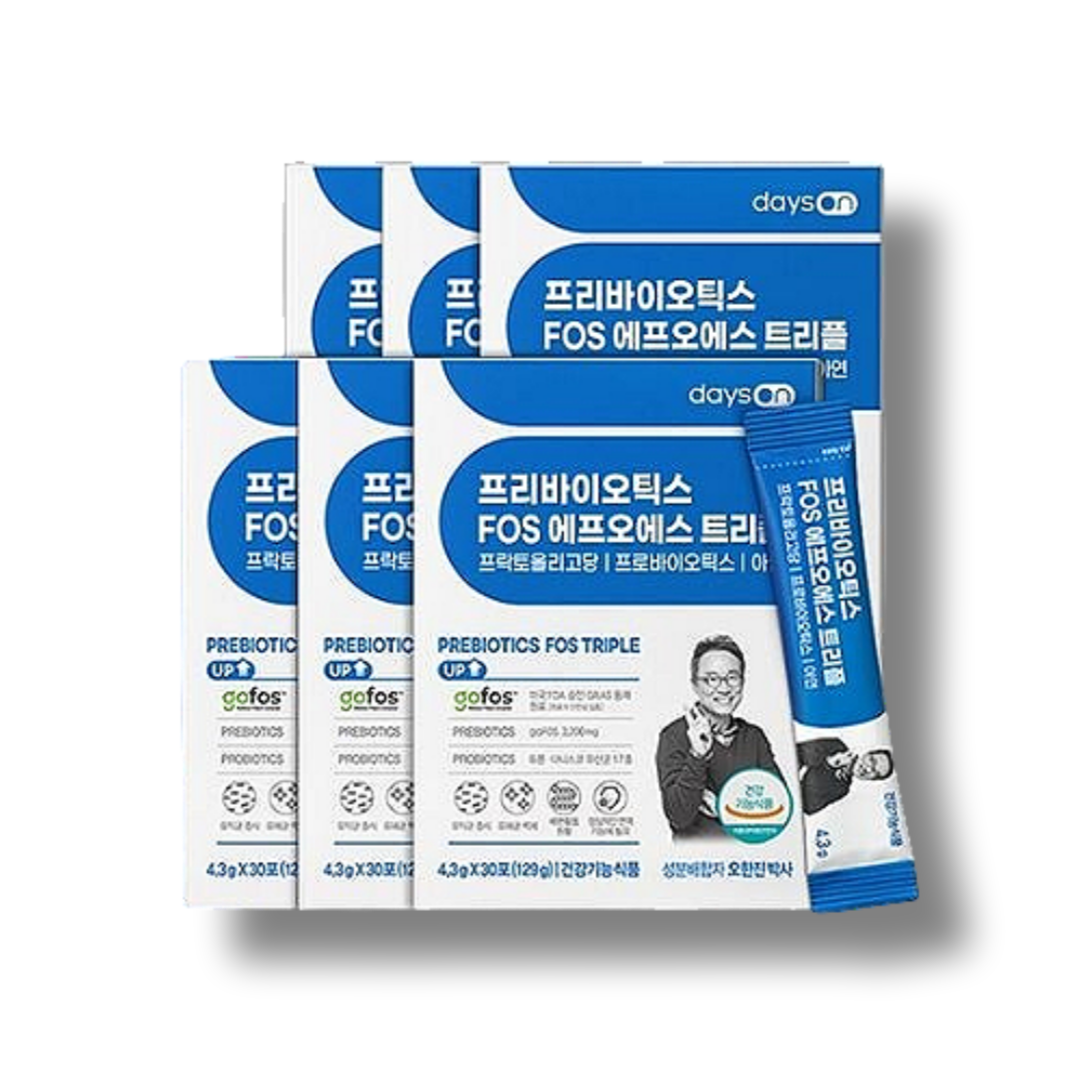 데이즈온 오한진 프리바이오틱스 FOS 에프오에스 트리플 4.3g x 30포 67,800원