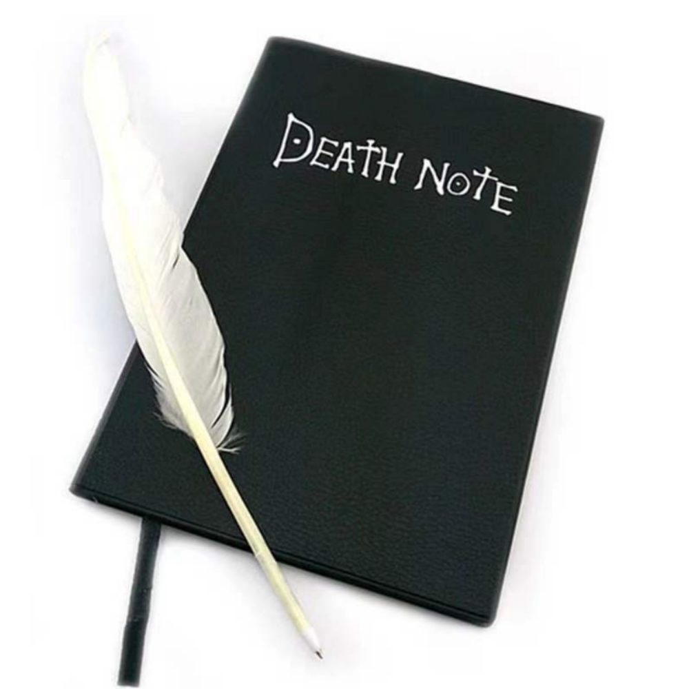 레이지데이즈 데스노트 깃털펜 포함 공책 비밀 책 쓸모없는 쓸데없는 웃긴 신박한 재미있는 선물, 블랙, 1개 12,900원