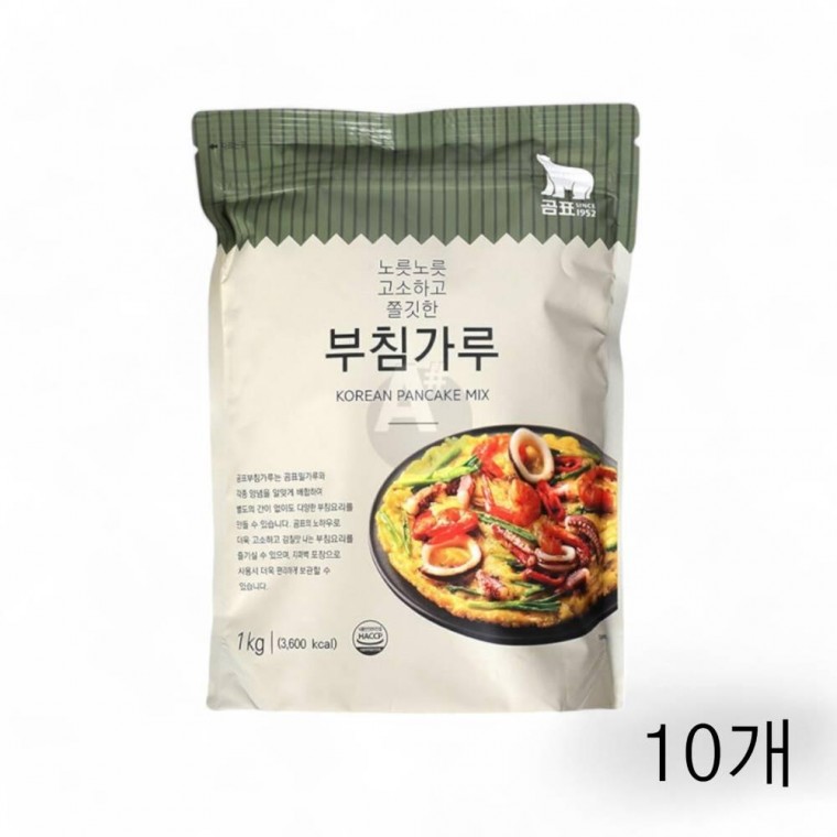 1kg 부침용 부침가루 곰표 부침개 명절음식 분말가루 명절부침 식자재 10개 바삭한 X 43,160원
