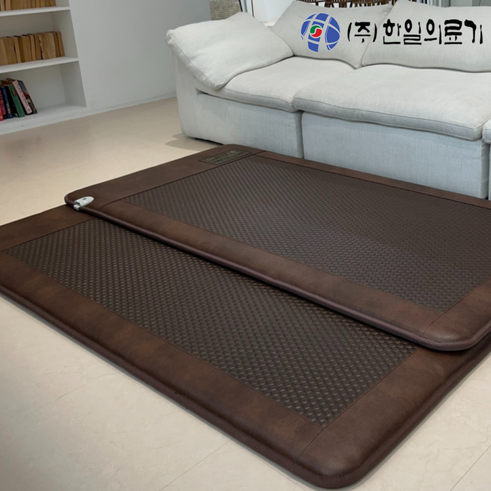 [무전자 26년형] 한일의료기 국산 EMF 전자파 없는 탄소매트 두꺼운 카본 전기매트 싱글 더블 퀸 분리난방, 탄소발열육각, 싱글(100x200) 189,000원