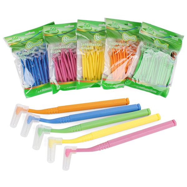 클린픽 치간칫솔 L형 일회용치실 휴대용 치솔 치석제거 21,000원