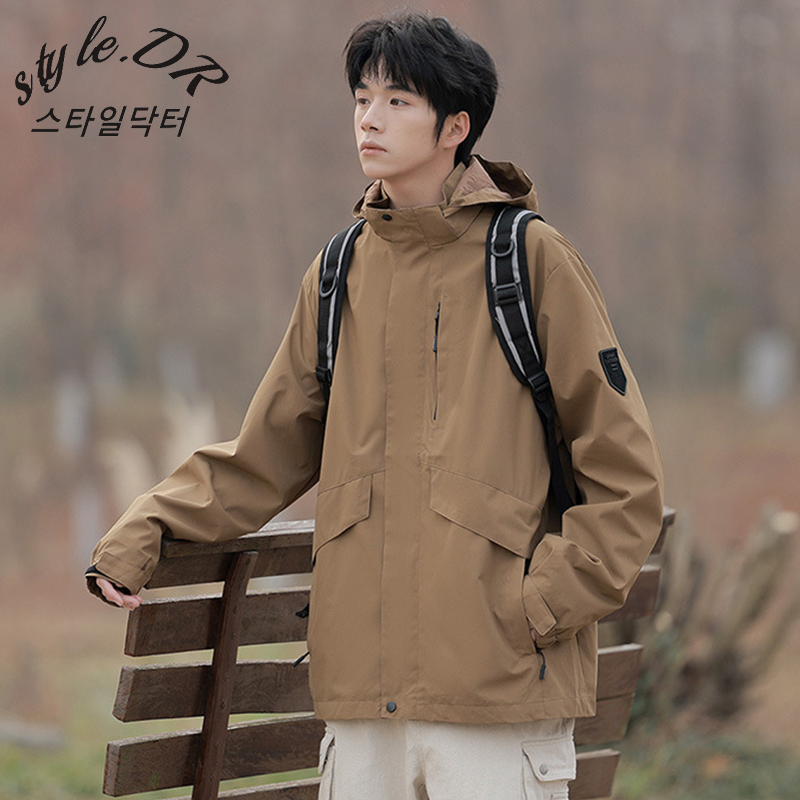 스타일닥터 남자 아웃도어 남녀공용 봄가을 방수 바람막이 캐주얼 자켓 경량 착용감 후드집업 17,900원