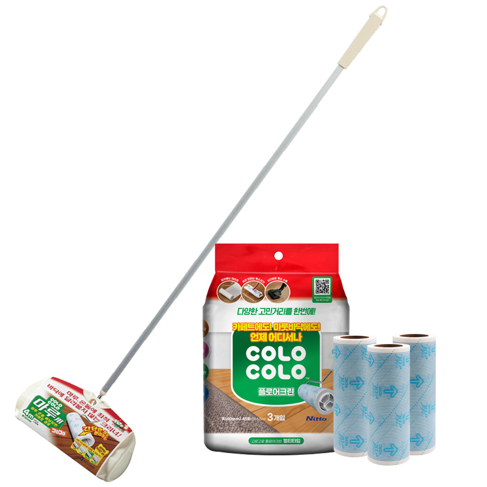 고로고로 테이프클리너 마루용 롱본체 4단조인트본체 리필 31,400원