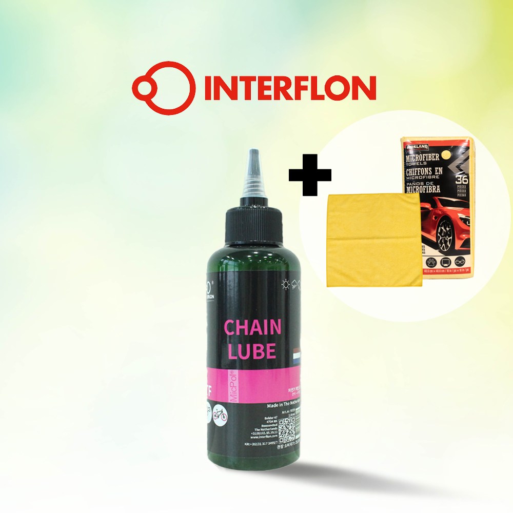인터플론 루브 TF 자전거 체인 오일 건식 윤활유 120ml + 세차타올 1매 15,000원