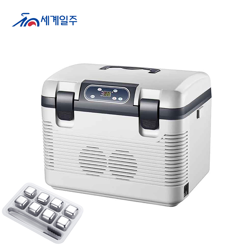 세계일주 19L 차량용 냉장고 냉온양용 12V/24V/220V 범용 미니냉장고 냉온양용 대용량 텀블러 155,000원