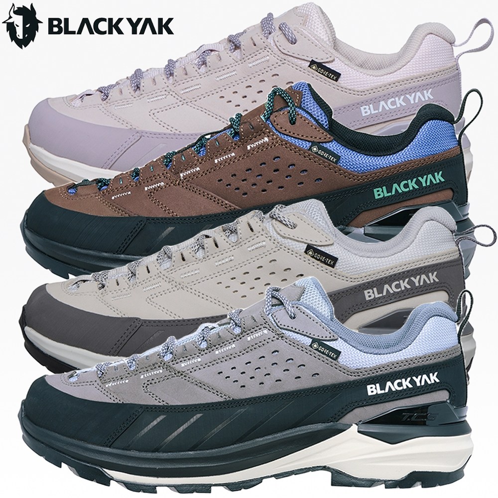 블랙야크 고어텍스 방수 공용 다이얼 가죽 트레킹화 등산화 크럭스 로우 GTX 139,900원