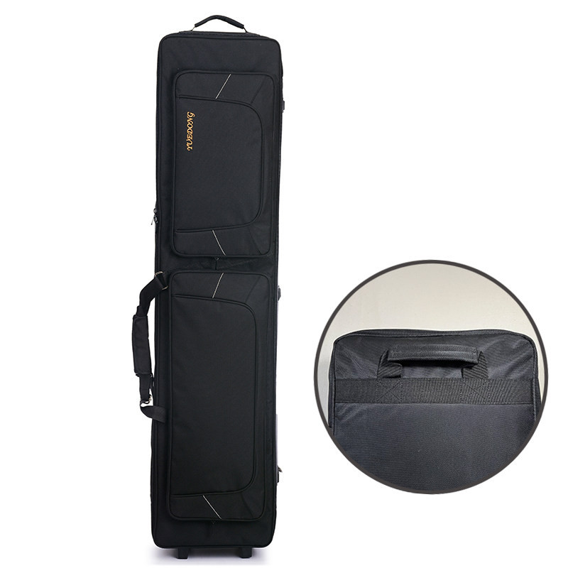 바퀴달린 전자피아노 케이스 61 88건반 롤링 패딩형 가방 커버 신디사이저 백팩 168,400원