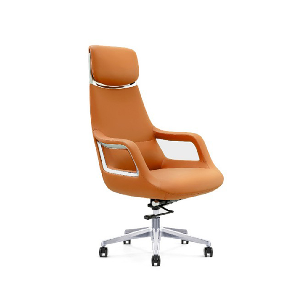 T806 솔레이 의자 사무용 서재 CEO 회장실 원장실 중역 임원 친환경100% 가죽 의자 699,000원