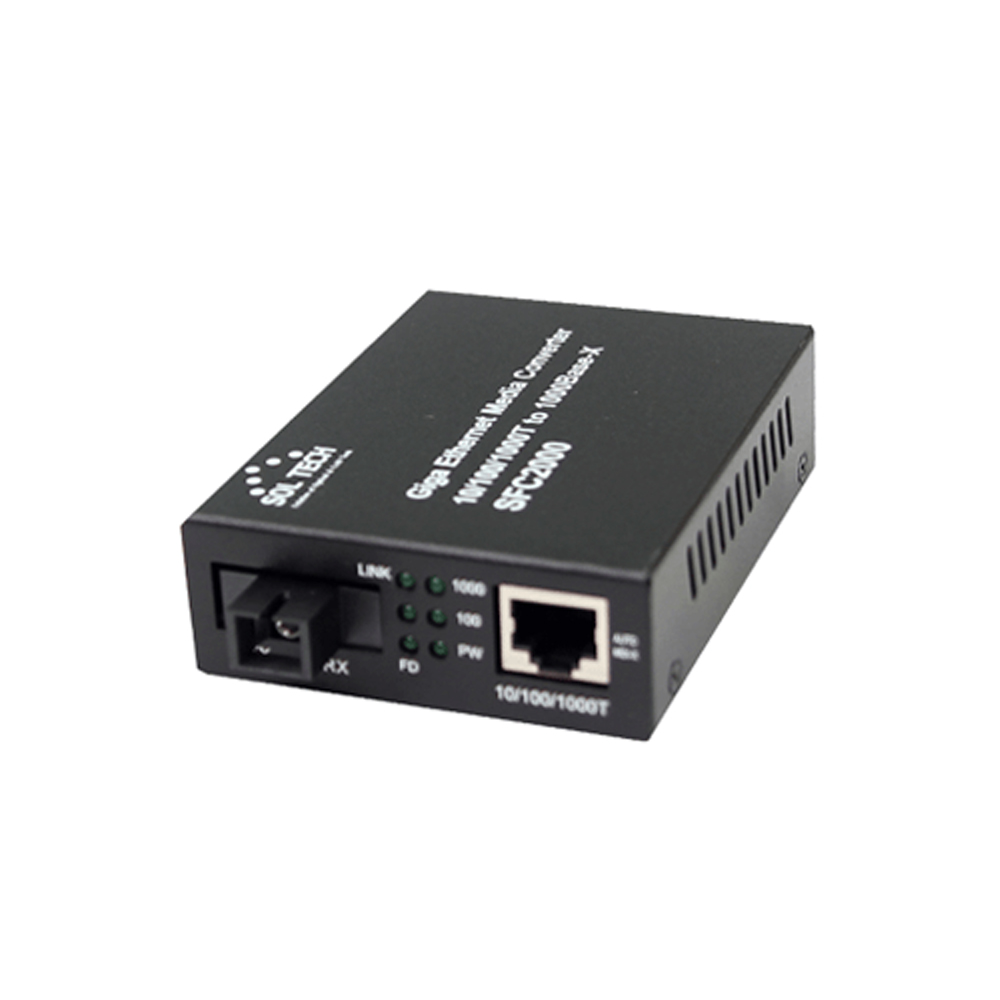 솔텍 1코어 광컨버터 SFC2000-TWLA/20 기가 싱글모드 20Km A타입 221,100원