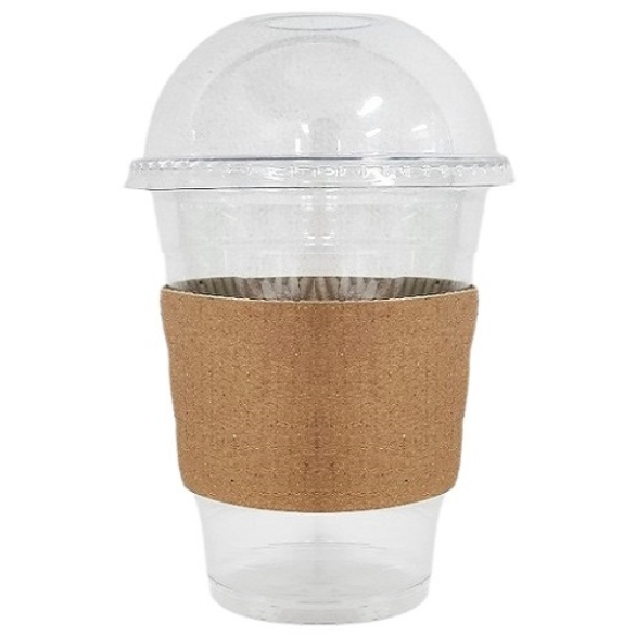 (주)아이팩피앤디 이로울생활 투명 PET 아이스컵 + 돔뚜껑 무지 홀더 세트 투명컵/음료컵 29,800원