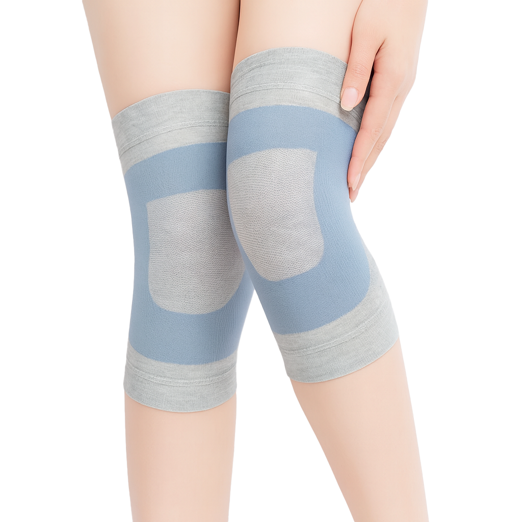 앙멧 얇은 스판 무릎 보호대 블루 2p 29,000원