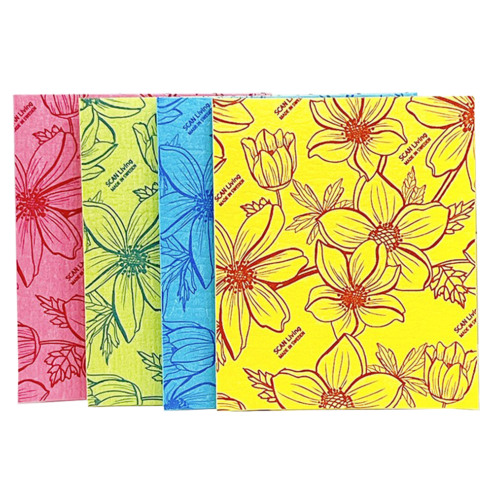 스칸리빙 스웨덴 셀룰로오스 행주 4색 세트, 1세트 46,800원